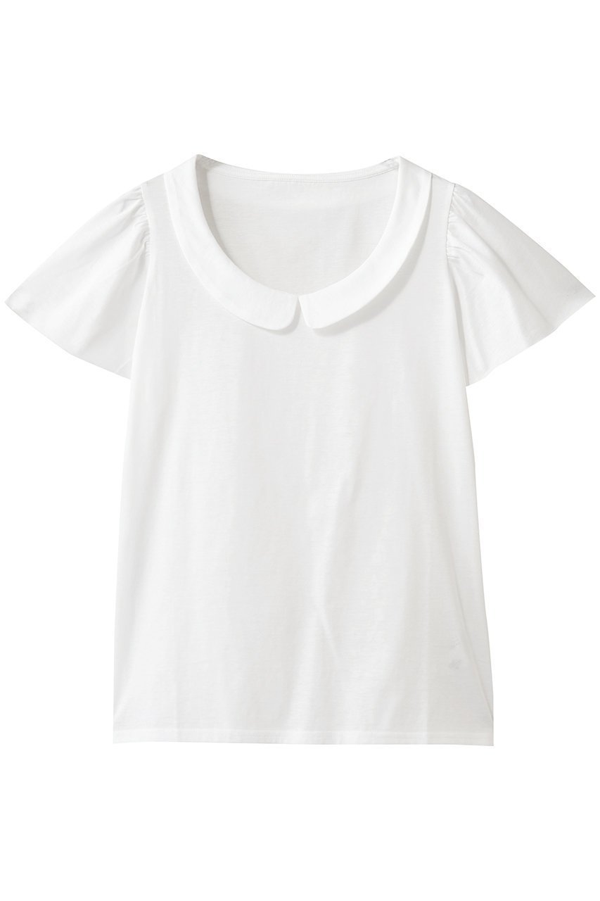 【ナナデコール/nanadecor】のラウンドカラーTシャツ 人気、トレンドファッション・服の通販 founy(ファニー) ファッション Fashion レディースファッション Fashion for Women トップス・カットソー Cut & Sew Tops シャツ・ブラウス・オフィスカジュアル Elegant Blouses & Button-Ups ロングTシャツ・Tシャツ Longline T-Shirts & Tees カットソー・ベーシックTシャツ Cut-and-Sewn Tops / Stretch Tees & Basics ショート Short, Short Length スリーブ Sleeve, Long Sleeve / Short Sleeve デコルテ Décolleté, Neckline バランス Balance, Style Balance フィット Fit, Slim Fit フレア Flare, Flared ラウンド Round, Round Neck リネン Linen, Linen Fabric 新作・新入荷 New Arrivals / New In other-1|ID: prp329100004899632 ipo3291000000036658862