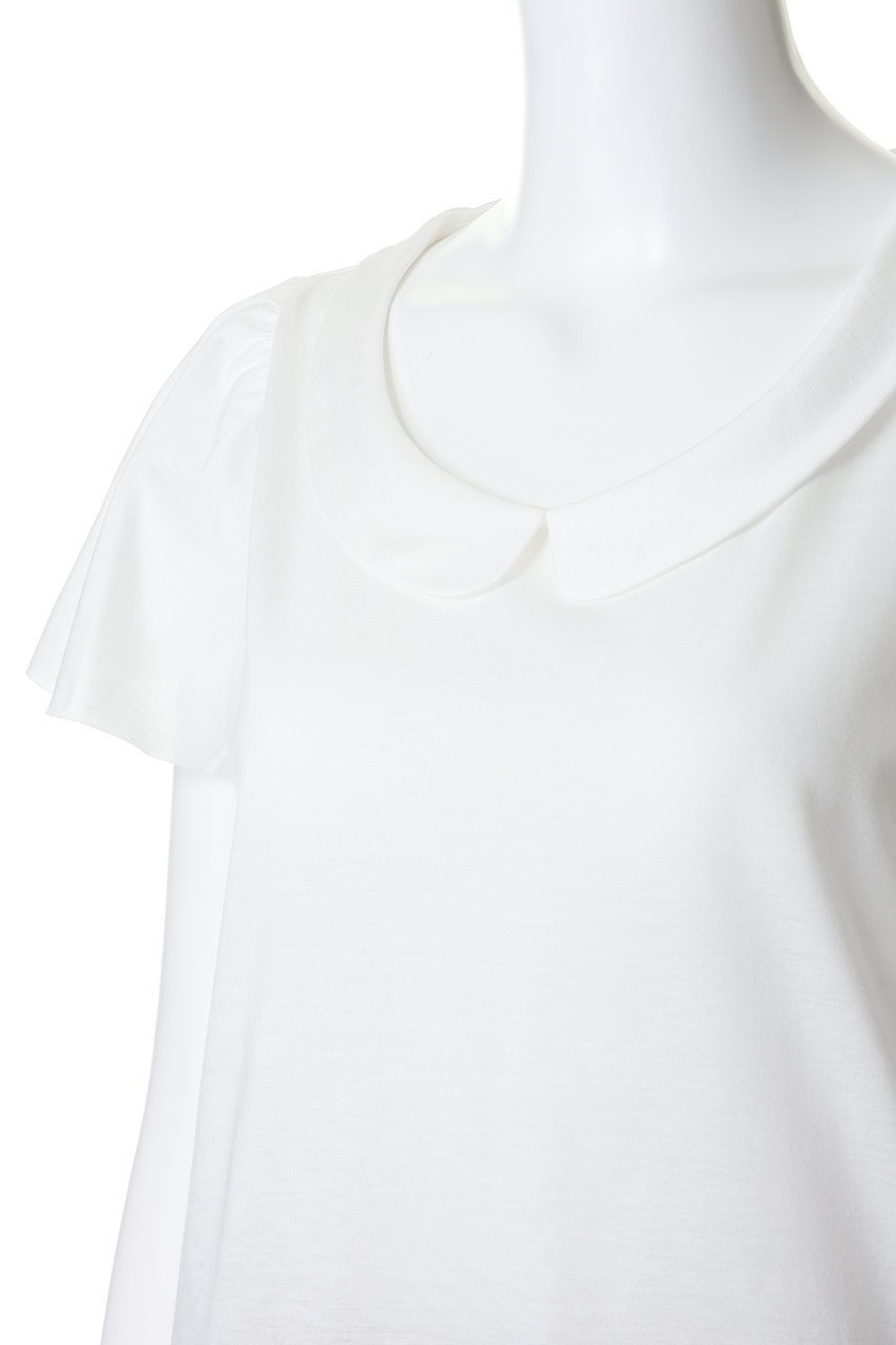 【ナナデコール/nanadecor】のラウンドカラーTシャツ 人気、トレンドファッション・服の通販 founy(ファニー) ファッション Fashion レディースファッション Fashion for Women トップス・カットソー Cut & Sew Tops シャツ・ブラウス・オフィスカジュアル Elegant Blouses & Button-Ups ロングTシャツ・Tシャツ Longline T-Shirts & Tees カットソー・ベーシックTシャツ Cut-and-Sewn Tops / Stretch Tees & Basics ショート Short, Short Length スリーブ Sleeve, Long Sleeve / Short Sleeve デコルテ Décolleté, Neckline バランス Balance, Style Balance フィット Fit, Slim Fit フレア Flare, Flared ラウンド Round, Round Neck リネン Linen, Linen Fabric 新作・新入荷 New Arrivals / New In other-5|ID: prp329100004899632 ipo3291000000036658867