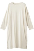 【ナナデコール/nanadecor】のファインニット長袖ワンピース ナチュラル|ID: prp329100004899639 ipo3291000000036658913