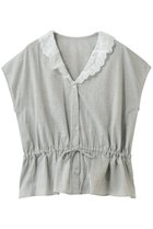 【ナナデコール/nanadecor】のクラシックローズレースブラウス 人気、トレンドファッション・服の通販 founy(ファニー) ファッション Fashion レディースファッション Fashion for Women トップス・カットソー Cut & Sew Tops シャツ・ブラウス・オフィスカジュアル Elegant Blouses & Button-Ups クラシック Classic, Timeless Style スリーブ Sleeve, Long Sleeve / Short Sleeve バランス Balance, Style Balance フェミニン Feminine, Girly ボトム Bottoms, Lower Wear モチーフ Motif, Design Theme リボン Ribbon, Bow レース Lace, Lace Fabric ロング Long, Long-Length ローズ Rose, Rose Motif エレガント 上品 Elegant 新作・新入荷 New Arrivals / New In thumbnail ライトグレー|ID: prp329100004899641 ipo3291000000036658928