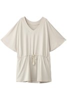 【レイール/Reir】の【San-ai Resort】ポンチョ (UPF50+) 人気、トレンドファッション・服の通販 founy(ファニー) ファッション Fashion レディースファッション Fashion for Women 水着 Swimwear レディース水着・ビーチウェア Swimwear & Beachwear ワンピース Dresses なめらか Smooth, Silky Texture スポーツ Sports, Activewear ブラウジング Blouson Silhouette, Cinched Waist ポケット Pocket, Pocket Detail ポンチョ Poncho, Cape Style リゾート Resort, Vacation Style リボン Ribbon, Bow 水着 Swimsuit, Swimwear |ID:prp329100004899654