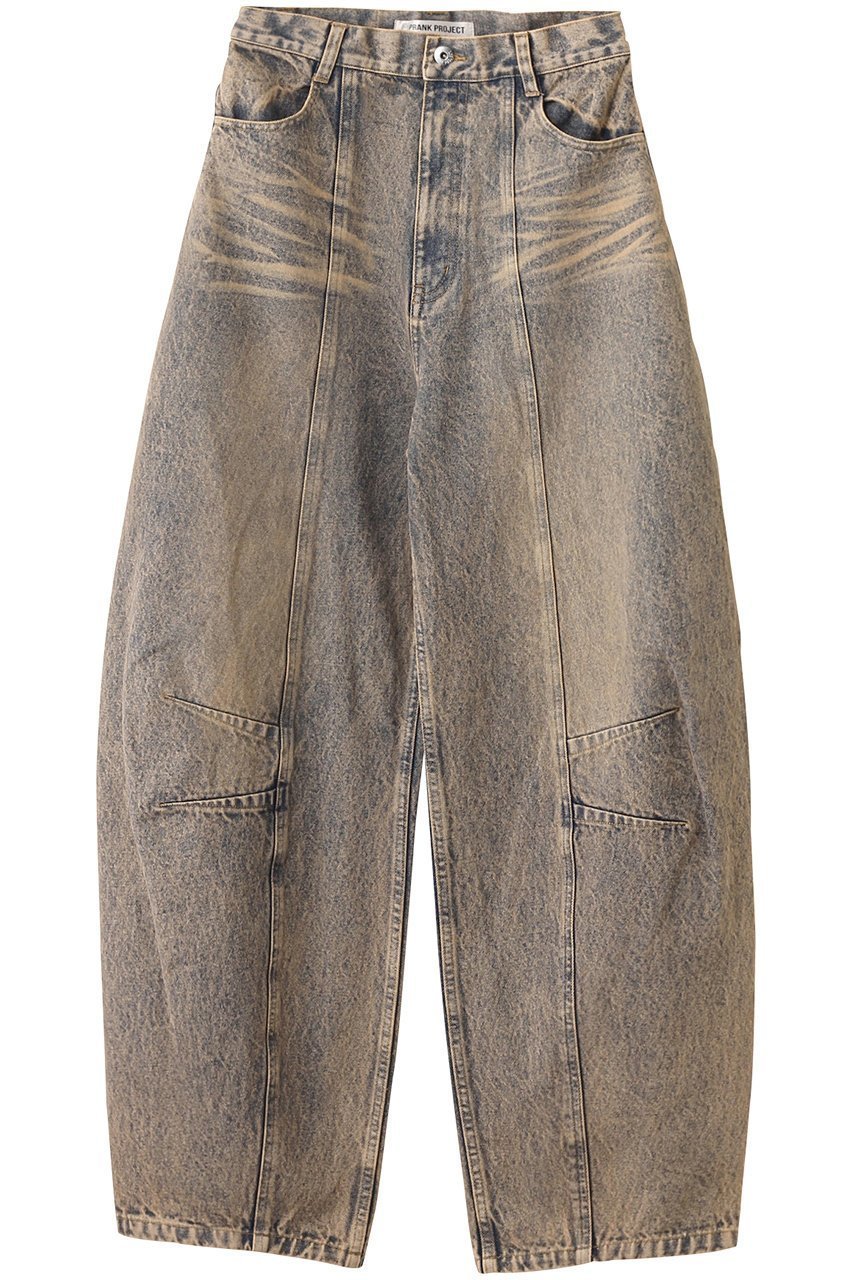 【プランク プロジェクト/PRANK PROJECT】のカーブコクーンデニム / Curved Cocoon Denim インテリア・キッズ・メンズ・レディースファッション・服の通販 founy(ファニー) 　ファッション　Fashion　レディースファッション　Fashion for Women　パンツ　Pants & Trousers　デニムパンツ・ジーンズ・美脚デニム　Denim Jeans & Pants　コンパクト　Compact, Small Size　デニム　Denim, Jeans Material　ロマンティック　Romantic, Feminine Style　ワイド　Wide, Wide Fit　再入荷　Restock / Back in Stock　BLU(ブルー)|ID: prp329100004899668 ipo3291000000036659536