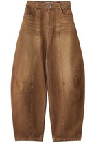 【プランク プロジェクト/PRANK PROJECT】のカーブコクーンデニム / Curved Cocoon Denim 人気、トレンドファッション・服の通販 founy(ファニー) ファッション Fashion レディースファッション Fashion for Women パンツ Pants & Trousers デニムパンツ・ジーンズ・美脚デニム Denim Jeans & Pants コンパクト Compact, Small Size デニム Denim, Jeans Material ロマンティック Romantic, Feminine Style ワイド Wide, Wide Fit 再入荷 Restock / Back in Stock thumbnail BRN(ブラウン)|ID: prp329100004899668 ipo3291000000036659537