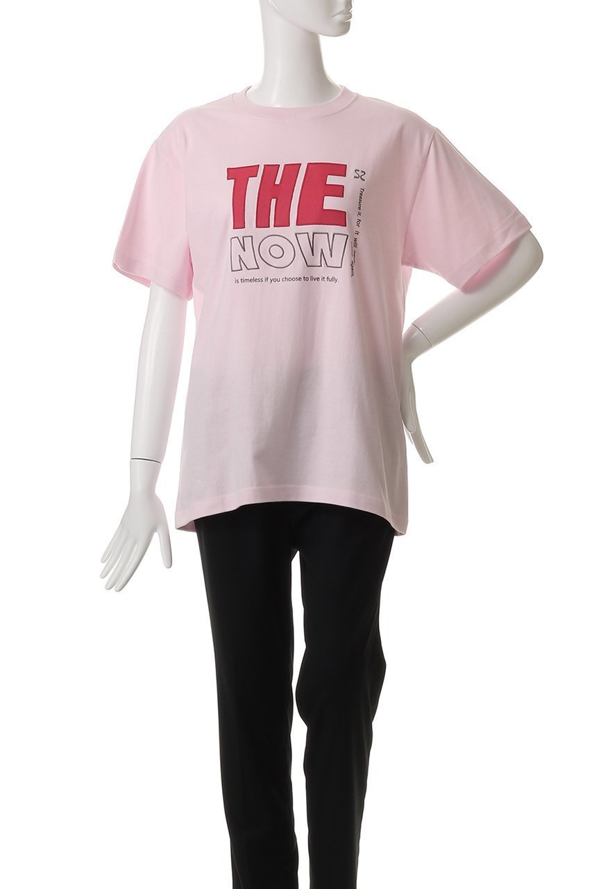 【メゾンスペシャル/MAISON SPECIAL】のTHE NOW Logo T-shirt/THE NOWロゴTシャツ 人気、トレンドファッション・服の通販 founy(ファニー) 　ファッション　Fashion　レディースファッション　Fashion for Women　トップス・カットソー　Cut & Sew Tops　シャツ・ブラウス・オフィスカジュアル　Elegant Blouses & Button-Ups　ロングTシャツ・Tシャツ　Longline T-Shirts & Tees　カットソー・ベーシックTシャツ　Cut-and-Sewn Tops / Stretch Tees & Basics　カットソー　Cut and Sewn Top　ショート　Short, Short Length　スリーブ　Sleeve, Long Sleeve / Short Sleeve　リラックス　Relax, Relaxed Fit　ロング　Long, Long-Length　夏　Summer　other-2|ID: prp329100004899669 ipo3291000000036659551