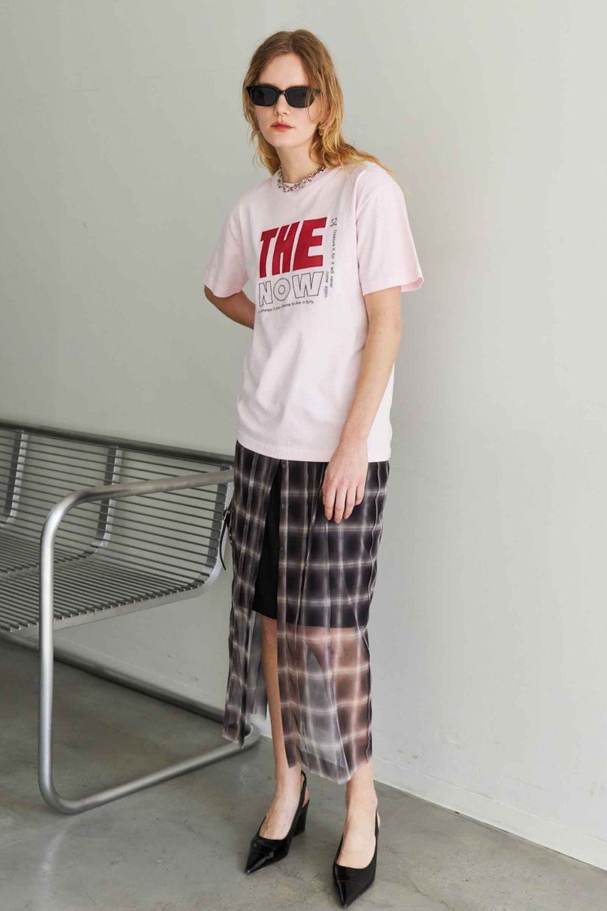 【メゾンスペシャル/MAISON SPECIAL】のTHE NOW Logo T-shirt/THE NOWロゴTシャツ 人気、トレンドファッション・服の通販 founy(ファニー) 　ファッション　Fashion　レディースファッション　Fashion for Women　トップス・カットソー　Cut & Sew Tops　シャツ・ブラウス・オフィスカジュアル　Elegant Blouses & Button-Ups　ロングTシャツ・Tシャツ　Longline T-Shirts & Tees　カットソー・ベーシックTシャツ　Cut-and-Sewn Tops / Stretch Tees & Basics　カットソー　Cut and Sewn Top　ショート　Short, Short Length　スリーブ　Sleeve, Long Sleeve / Short Sleeve　リラックス　Relax, Relaxed Fit　ロング　Long, Long-Length　夏　Summer　other-6|ID: prp329100004899669 ipo3291000000036659555