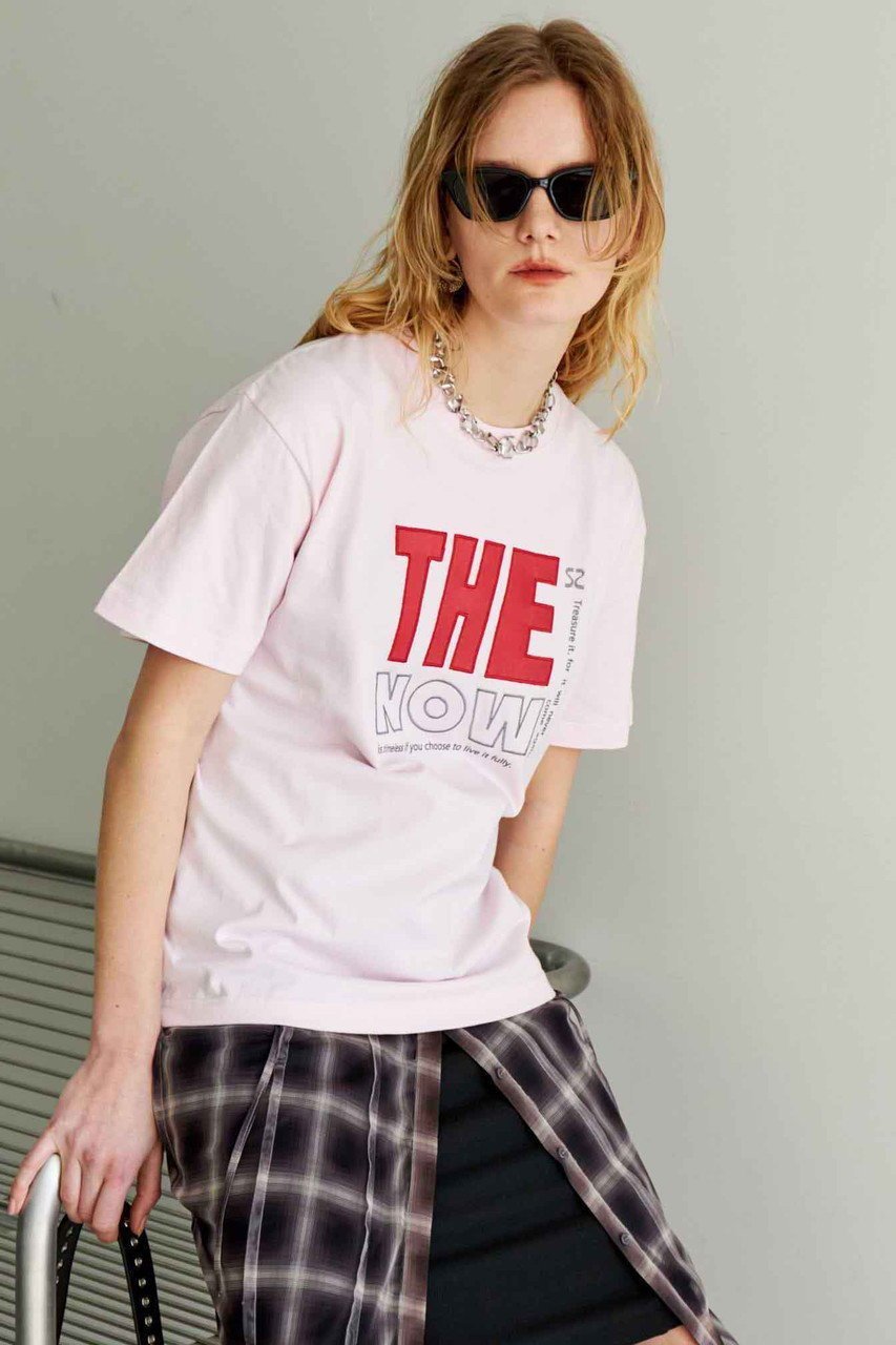 【メゾンスペシャル/MAISON SPECIAL】のTHE NOW Logo T-shirt/THE NOWロゴTシャツ 人気、トレンドファッション・服の通販 founy(ファニー) 　ファッション　Fashion　レディースファッション　Fashion for Women　トップス・カットソー　Cut & Sew Tops　シャツ・ブラウス・オフィスカジュアル　Elegant Blouses & Button-Ups　ロングTシャツ・Tシャツ　Longline T-Shirts & Tees　カットソー・ベーシックTシャツ　Cut-and-Sewn Tops / Stretch Tees & Basics　カットソー　Cut and Sewn Top　ショート　Short, Short Length　スリーブ　Sleeve, Long Sleeve / Short Sleeve　リラックス　Relax, Relaxed Fit　ロング　Long, Long-Length　夏　Summer　other-7|ID: prp329100004899669 ipo3291000000036659556