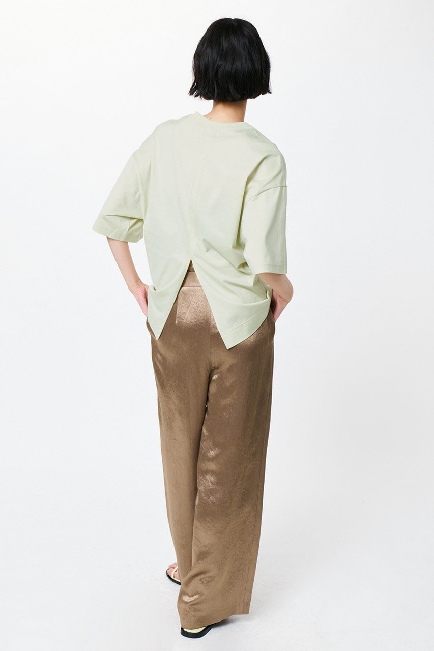 【スタニングルアー/STUNNING LURE】のウルティマコットンシェイプTシャツ 人気、トレンドファッション・服の通販 founy(ファニー) ファッション Fashion レディースファッション Fashion for Women トップス・カットソー Cut & Sew Tops キャミソール&ノースリーブ Camisoles & Sleeveless Tops シャツ・ブラウス・オフィスカジュアル Elegant Blouses & Button-Ups ロングTシャツ・Tシャツ Longline T-Shirts & Tees カットソー・ベーシックTシャツ Cut-and-Sewn Tops / Stretch Tees & Basics キャミソール Camisole, Spaghetti Strap Top シェイプ Shape, Slim Fit スリット Slit, Slit Detail スリーブ Sleeve, Long Sleeve / Short Sleeve タンク Tank Top, Sleeveless Top フロント Front, Front Design other-8|ID: prp329100004899673 ipo3291000000036659607