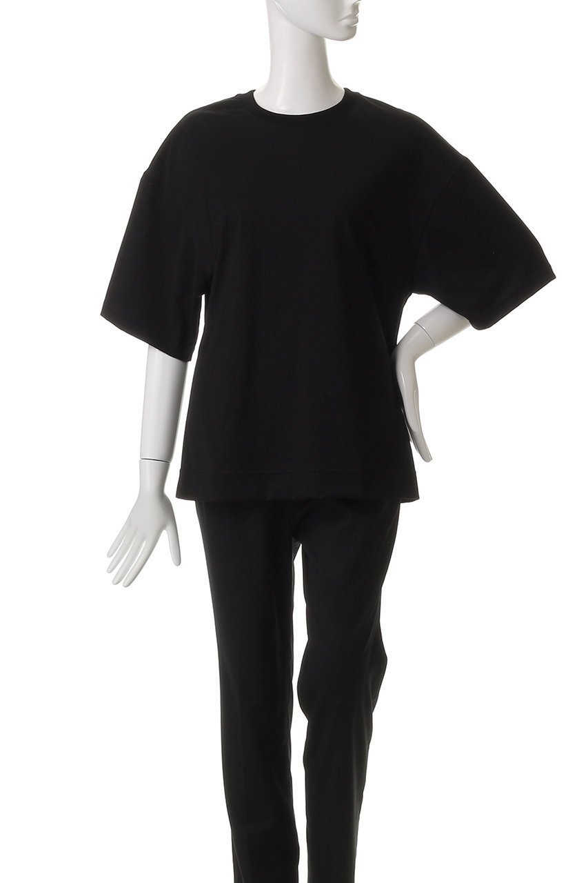 【スタニングルアー/STUNNING LURE】のウルティマコットンシェイプTシャツ 人気、トレンドファッション・服の通販 founy(ファニー) ファッション Fashion レディースファッション Fashion for Women トップス・カットソー Cut & Sew Tops キャミソール&ノースリーブ Camisoles & Sleeveless Tops シャツ・ブラウス・オフィスカジュアル Elegant Blouses & Button-Ups ロングTシャツ・Tシャツ Longline T-Shirts & Tees カットソー・ベーシックTシャツ Cut-and-Sewn Tops / Stretch Tees & Basics キャミソール Camisole, Spaghetti Strap Top シェイプ Shape, Slim Fit スリット Slit, Slit Detail スリーブ Sleeve, Long Sleeve / Short Sleeve タンク Tank Top, Sleeveless Top フロント Front, Front Design other-2|ID: prp329100004899673 ipo3291000000036705977