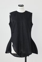 【ナゴンスタンス/nagonstans】のリネンポプリン CurveクルーP.O/プルオーバー Black|ID: prp329100004899683 ipo3291000000036866436