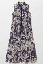 【アルアバイル/allureville】の楊柳シアーフラワープリントワンピース 人気、トレンドファッション・服の通販 founy(ファニー) ファッション Fashion レディースファッション Fashion for Women ワンピース Dresses チュニック Tunic Tops & Dresses イタリア Italy シアー Sheer, See-Through シャーリング Shirring, Ruched シンプル Simple, Minimal スタンド Stand Collar, Upright Stand チュニック Tunic, Long Top フリル Frill, Ruffle プリント Print, Printed Pattern ロング Long, Long-Length thumbnail ネイビー|ID: prp329100004899696 ipo3291000000036659816