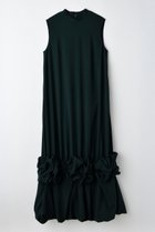 【エンフォルド/ENFOLD】のBALLOON-FRILL TANK-TOPS DRESS/ドレス・ワンピース ダークグリーン|ID: prp329100004899715 ipo3291000000036659886
