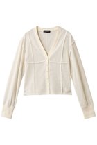 【メゾンスペシャル/MAISON SPECIAL】のMesh Cardigan/メッシュカーディガン 人気、トレンドファッション・服の通販 founy(ファニー) ファッション Fashion レディースファッション Fashion for Women トップス・カットソー Cut & Sew Tops カーディガン・羽織り Layered Style Cardigans シャツ・ブラウス・オフィスカジュアル Elegant Blouses & Button-Ups ロングTシャツ・Tシャツ Longline T-Shirts & Tees カットソー・ベーシックTシャツ Cut-and-Sewn Tops / Stretch Tees & Basics エアリー Airy Texture カーディガン Cardigan, Knitwear シェイプ Shape, Slim Fit スリーブ Sleeve, Long Sleeve / Short Sleeve メッシュ Mesh, Net Fabric 夏 Summer 旅行 Travel thumbnail WHT(ホワイト)|ID: prp329100004899740 ipo3291000000036659997