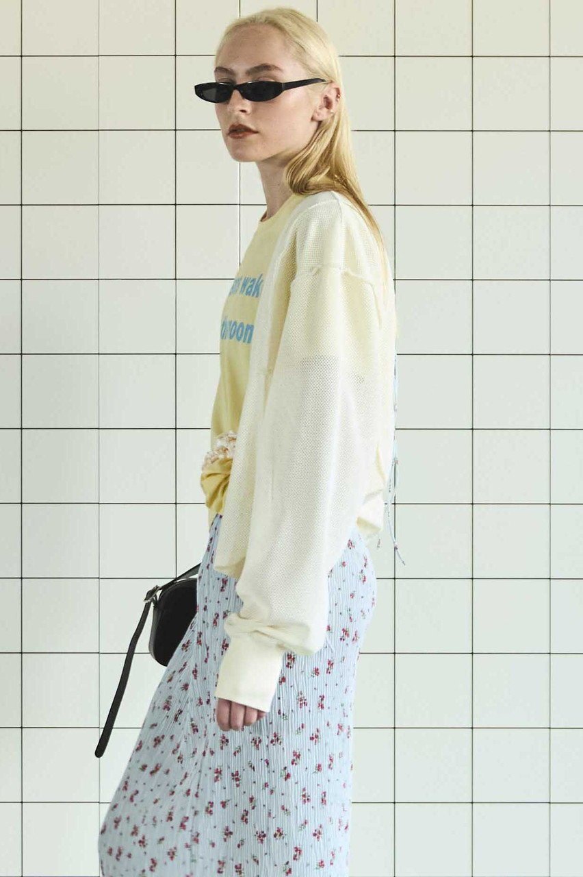 【メゾンスペシャル/MAISON SPECIAL】のMesh Cardigan/メッシュカーディガン 人気、トレンドファッション・服の通販 founy(ファニー) 　ファッション　Fashion　レディースファッション　Fashion for Women　トップス・カットソー　Cut & Sew Tops　カーディガン・羽織り　Layered Style Cardigans　シャツ・ブラウス・オフィスカジュアル　Elegant Blouses & Button-Ups　ロングTシャツ・Tシャツ　Longline T-Shirts & Tees　カットソー・ベーシックTシャツ　Cut-and-Sewn Tops / Stretch Tees & Basics　エアリー　Airy Texture　カーディガン　Cardigan, Knitwear　シェイプ　Shape, Slim Fit　スリーブ　Sleeve, Long Sleeve / Short Sleeve　メッシュ　Mesh, Net Fabric　夏　Summer　旅行　Travel　other-8|ID: prp329100004899740 ipo3291000000036660004