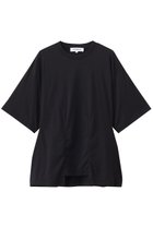 【エンフォルド/ENFOLD】のSHAPE T-SHIRT/Tシャツ 人気、トレンドファッション・服の通販 founy(ファニー) ファッション Fashion レディースファッション Fashion for Women トップス・カットソー Cut & Sew Tops シャツ・ブラウス・オフィスカジュアル Elegant Blouses & Button-Ups ロングTシャツ・Tシャツ Longline T-Shirts & Tees カットソー・ベーシックTシャツ Cut-and-Sewn Tops / Stretch Tees & Basics シェイプ Shape, Slim Fit ショート Short, Short Length スリーブ Sleeve, Long Sleeve / Short Sleeve リラックス Relax, Relaxed Fit エレガント 上品 Elegant thumbnail ダークネイビー|ID: prp329100004899765 ipo3291000000036660267