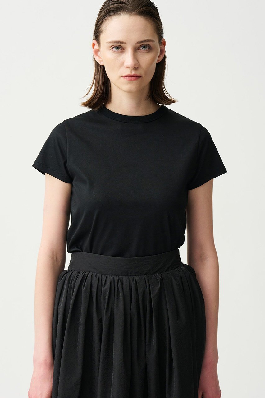 【アンクレイヴ/uncrave】のライトスムース コンパクトTシャツ 人気、トレンドファッション・服の通販 founy(ファニー) 　ファッション　Fashion　レディースファッション　Fashion for Women　トップス・カットソー　Cut & Sew Tops　シャツ・ブラウス・オフィスカジュアル　Elegant Blouses & Button-Ups　ロングTシャツ・Tシャツ　Longline T-Shirts & Tees　カットソー・ベーシックTシャツ　Cut-and-Sewn Tops / Stretch Tees & Basics　インナー　Innerwear　コンパクト　Compact, Small Size　ショート　Short, Short Length　スリーブ　Sleeve, Long Sleeve / Short Sleeve　定番　Standard, Basic Item　other-7|ID: prp329100004899770 ipo3291000000036706209