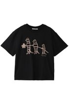 【プレインピープル/PLAIN PEOPLE】のミーアキャットプリントTシャツ 人気、トレンドファッション・服の通販 founy(ファニー) ファッション Fashion レディースファッション Fashion for Women トップス・カットソー Cut & Sew Tops シャツ・ブラウス・オフィスカジュアル Elegant Blouses & Button-Ups ロングTシャツ・Tシャツ Longline T-Shirts & Tees カットソー・ベーシックTシャツ Cut-and-Sewn Tops / Stretch Tees & Basics おすすめ Recommended / Our Picks ショート Short, Short Length スリーブ Sleeve, Long Sleeve / Short Sleeve デニム Denim, Jeans Material プリント Print, Printed Pattern モチーフ Motif, Design Theme 半袖 Short Sleeve, Half Sleeve thumbnail ブラック|ID: prp329100004899797 ipo3291000000036660598