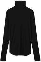 【スリー ドッツ/three dots】のシアー タートルネックTEE ブラック|ID: prp329100004899806 ipo3291000000036660678