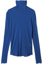 【スリー ドッツ/three dots】のシアー タートルネックTEE ブルー|ID: prp329100004899806 ipo3291000000036660683