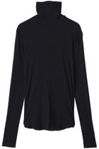 【スリー ドッツ/three dots】のシアー タートルネックTEE ネイビー|ID: prp329100004899806 ipo3291000000036660684