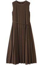 【アナイ/ANAYI】のソフトジャージドットプリーツワンピース 人気、トレンドファッション・服の通販 founy(ファニー) ファッション Fashion レディースファッション Fashion for Women ワンピース Dresses チュニック Tunic Tops & Dresses エレガント 上品 Elegant チュニック Tunic, Long Top ドット Polka Dot, Dot Pattern ノースリーブ Sleeveless, No-Sleeve フェミニン Feminine, Girly プリーツ Pleats, Pleated ランダム Random, Irregular ロング Long, Long-Length 再入荷 Restock / Back in Stock thumbnail ブラウン|ID: prp329100004899807 ipo3291000000036660690