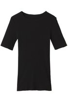 【サードマガジン/THIRD MAGAZINE】のシアーテレコトップ 人気、トレンドファッション・服の通販 founy(ファニー) ファッション Fashion レディースファッション Fashion for Women トップス・カットソー Cut & Sew Tops シャツ・ブラウス・オフィスカジュアル Elegant Blouses & Button-Ups ロングTシャツ・Tシャツ Longline T-Shirts & Tees カットソー・ベーシックTシャツ Cut-and-Sewn Tops / Stretch Tees & Basics インナー Innerwear キャミ Camisole, Cami Top シアー Sheer, See-Through ショート Short, Short Length シンプル Simple, Minimal スリーブ Sleeve, Long Sleeve / Short Sleeve thumbnail ブラック|ID: prp329100004899809 ipo3291000000036660721