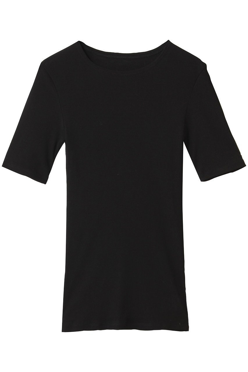 【サードマガジン/THIRD MAGAZINE】のシアーテレコトップ インテリア・キッズ・メンズ・レディースファッション・服の通販 founy(ファニー) ファッション Fashion レディースファッション Fashion for Women トップス・カットソー Cut & Sew Tops シャツ・ブラウス・オフィスカジュアル Elegant Blouses & Button-Ups ロングTシャツ・Tシャツ Longline T-Shirts & Tees カットソー・ベーシックTシャツ Cut-and-Sewn Tops / Stretch Tees & Basics インナー Innerwear キャミ Camisole, Cami Top シアー Sheer, See-Through ショート Short, Short Length シンプル Simple, Minimal スリーブ Sleeve, Long Sleeve / Short Sleeve ブラック|ID: prp329100004899809 ipo3291000000036660721