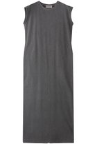 【オブリオ/AUBRIOT】のヴィンテージライク ジャージドレス 人気、トレンドファッション・服の通販 founy(ファニー) ファッション Fashion レディースファッション Fashion for Women ワンピース Dresses フォーマル・パーティードレス・結婚式用ドレス Elegant & Casual Dresses チュニック Tunic Tops & Dresses スリット Slit, Slit Detail チュニック Tunic, Long Top ベーシック Basic, Essential ロング Long, Long-Length ヴィンテージ Vintage Style thumbnail チャコールグレー|ID: prp329100004899819 ipo3291000000036660832