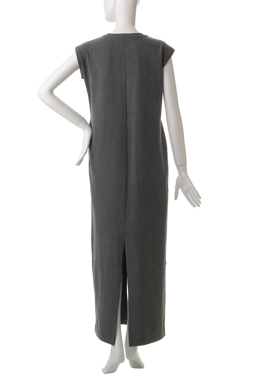 【オブリオ/AUBRIOT】のヴィンテージライク ジャージドレス 人気、トレンドファッション・服の通販 founy(ファニー) 　ファッション　Fashion　レディースファッション　Fashion for Women　ワンピース　Dresses　フォーマル・パーティードレス・結婚式用ドレス　Elegant & Casual Dresses　チュニック　Tunic Tops & Dresses　スリット　Slit, Slit Detail　チュニック　Tunic, Long Top　ベーシック　Basic, Essential　ロング　Long, Long-Length　ヴィンテージ　Vintage Style　other-4|ID: prp329100004899819 ipo3291000000036660835