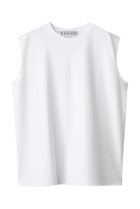 【サードマガジン/THIRD MAGAZINE】のスリーブレスTシャツ 人気、トレンドファッション・服の通販 founy(ファニー) ファッション Fashion レディースファッション Fashion for Women トップス・カットソー Cut & Sew Tops キャミソール&ノースリーブ Camisoles & Sleeveless Tops シャツ・ブラウス・オフィスカジュアル Elegant Blouses & Button-Ups ロングTシャツ・Tシャツ Longline T-Shirts & Tees カットソー・ベーシックTシャツ Cut-and-Sewn Tops / Stretch Tees & Basics キャミソール Camisole, Spaghetti Strap Top シンプル Simple, Minimal スリーブ Sleeve, Long Sleeve / Short Sleeve タンク Tank Top, Sleeveless Top 定番 Standard, Basic Item thumbnail ホワイト|ID: prp329100004899832 ipo3291000000036660957