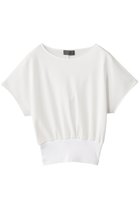 【アンクレイヴ/uncrave】のダブルフェイスジャージ ドルマンスリーブリブトップス 人気、トレンドファッション・服の通販 founy(ファニー) ファッション Fashion レディースファッション Fashion for Women トップス・カットソー Cut & Sew Tops シャツ・ブラウス・オフィスカジュアル Elegant Blouses & Button-Ups ロングTシャツ・Tシャツ Longline T-Shirts & Tees カットソー・ベーシックTシャツ Cut-and-Sewn Tops / Stretch Tees & Basics ショート Short, Short Length シルケット Silket, Silky Cotton スリーブ Sleeve, Long Sleeve / Short Sleeve フラット Flat, Flat Shoes 定番 Standard, Basic Item thumbnail オフ|ID: prp329100004899835 ipo3291000000036660993