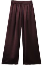 【アンクレイヴ/uncrave】のアセテートヴィンテージサテン ワイドパンツ バーガンディ|ID: prp329100004899837 ipo3291000000036661026