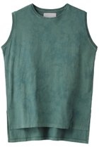 【マリリンムーン/MARILYN MOON】の【WALANCE】タイダイジャージーノースリーブTシャツ 人気、トレンドファッション・服の通販 founy(ファニー) ファッション Fashion レディースファッション Fashion for Women トップス・カットソー Cut & Sew Tops キャミソール&ノースリーブ Camisoles & Sleeveless Tops シャツ・ブラウス・オフィスカジュアル Elegant Blouses & Button-Ups ロングTシャツ・Tシャツ Longline T-Shirts & Tees カットソー・ベーシックTシャツ Cut-and-Sewn Tops / Stretch Tees & Basics キャミソール Camisole, Spaghetti Strap Top タンク Tank Top, Sleeveless Top ノースリーブ Sleeveless, No-Sleeve thumbnail グリーン|ID: prp329100004899871 ipo3291000000036661500