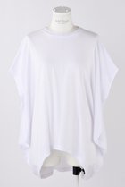 【エンフォルド/ENFOLD】のWING SNAPES T-SHIRT/Tシャツ 人気、トレンドファッション・服の通販 founy(ファニー) ファッション Fashion レディースファッション Fashion for Women トップス・カットソー Cut & Sew Tops シャツ・ブラウス・オフィスカジュアル Elegant Blouses & Button-Ups ロングTシャツ・Tシャツ Longline T-Shirts & Tees カットソー・ベーシックTシャツ Cut-and-Sewn Tops / Stretch Tees & Basics ショート Short, Short Length スリーブ Sleeve, Long Sleeve / Short Sleeve thumbnail ホワイト|ID: prp329100004899882 ipo3291000000036661674