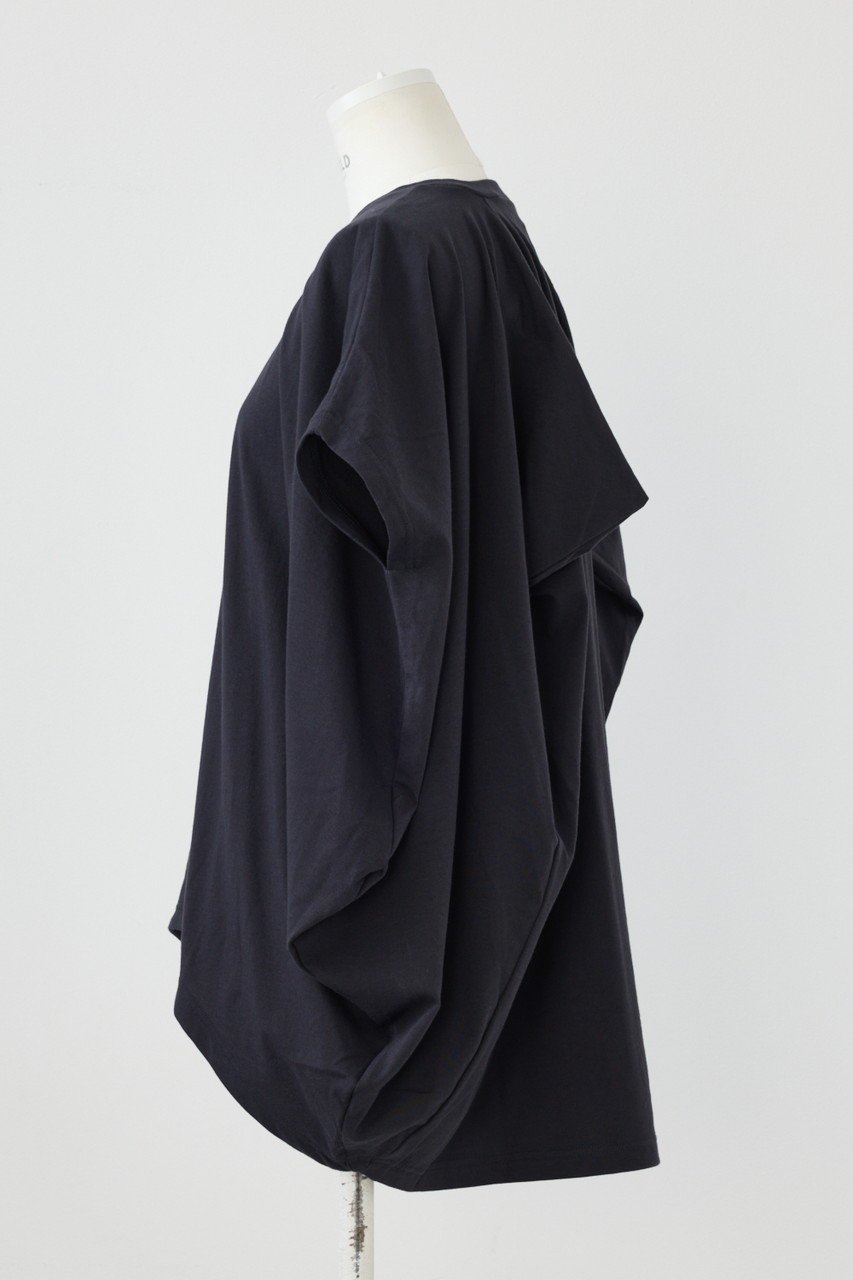 【エンフォルド/ENFOLD】のWING SNAPES T-SHIRT/Tシャツ 人気、トレンドファッション・服の通販 founy(ファニー) 　ファッション　Fashion　レディースファッション　Fashion for Women　トップス・カットソー　Cut & Sew Tops　シャツ・ブラウス・オフィスカジュアル　Elegant Blouses & Button-Ups　ロングTシャツ・Tシャツ　Longline T-Shirts & Tees　カットソー・ベーシックTシャツ　Cut-and-Sewn Tops / Stretch Tees & Basics　ショート　Short, Short Length　スリーブ　Sleeve, Long Sleeve / Short Sleeve　other-2|ID: prp329100004899882 ipo3291000000036661678