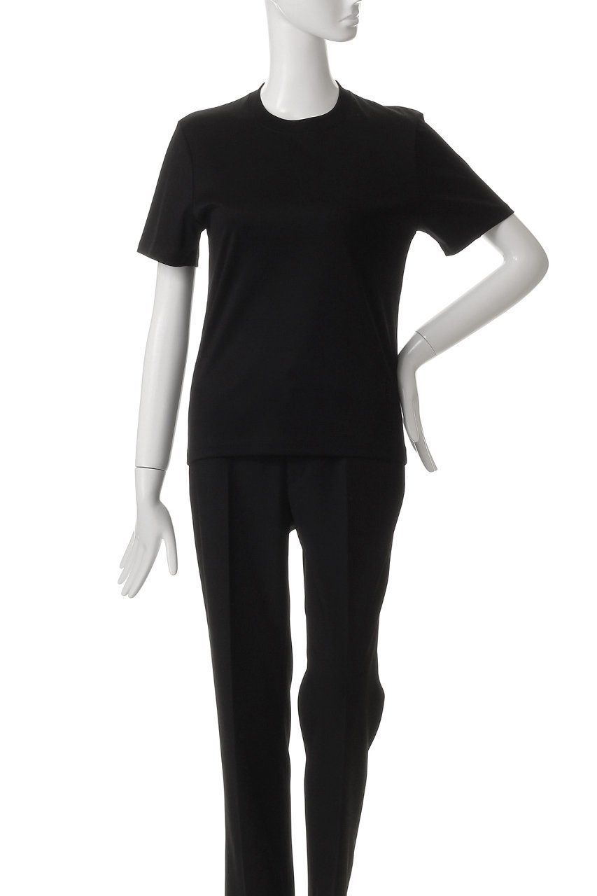 【デザイン ワークス/DESIGN WORKS】のコットンスムースコンパクトTシャツ 人気、トレンドファッション・服の通販 founy(ファニー) ファッション Fashion レディースファッション Fashion for Women トップス・カットソー Cut & Sew Tops シャツ・ブラウス・オフィスカジュアル Elegant Blouses & Button-Ups ロングTシャツ・Tシャツ Longline T-Shirts & Tees カットソー・ベーシックTシャツ Cut-and-Sewn Tops / Stretch Tees & Basics インナー Innerwear コンパクト Compact, Small Size ショート Short, Short Length ジャケット Jacket, Outerwear スリーブ Sleeve, Long Sleeve / Short Sleeve other-2|ID: prp329100004899883 ipo3291000000036661684