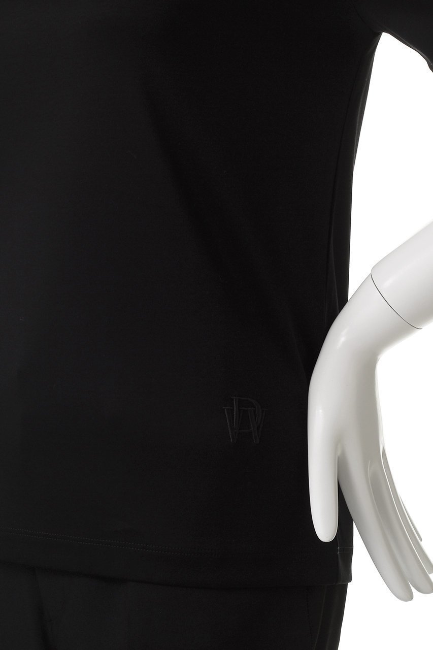 【デザイン ワークス/DESIGN WORKS】のコットンスムースコンパクトTシャツ 人気、トレンドファッション・服の通販 founy(ファニー) ファッション Fashion レディースファッション Fashion for Women トップス・カットソー Cut & Sew Tops シャツ・ブラウス・オフィスカジュアル Elegant Blouses & Button-Ups ロングTシャツ・Tシャツ Longline T-Shirts & Tees カットソー・ベーシックTシャツ Cut-and-Sewn Tops / Stretch Tees & Basics インナー Innerwear コンパクト Compact, Small Size ショート Short, Short Length ジャケット Jacket, Outerwear スリーブ Sleeve, Long Sleeve / Short Sleeve other-5|ID: prp329100004899883 ipo3291000000036661687