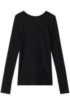 【ヒューエルミュージアム/hueLe Museum】の【hLM】ソフトテレコロングTシャツ 人気、トレンドファッション・服の通販 founy(ファニー) ファッション Fashion レディースファッション Fashion for Women トップス・カットソー Cut & Sew Tops シャツ・ブラウス・オフィスカジュアル Elegant Blouses & Button-Ups ロングTシャツ・Tシャツ Longline T-Shirts & Tees カットソー・ベーシックTシャツ Cut-and-Sewn Tops / Stretch Tees & Basics インナー Innerwear コンパクト Compact, Small Size シンプル Simple, Minimal スリーブ Sleeve, Long Sleeve / Short Sleeve ロング Long, Long-Length 再入荷 Restock / Back in Stock thumbnail ブラック|ID: prp329100004899892 ipo3291000000036661782