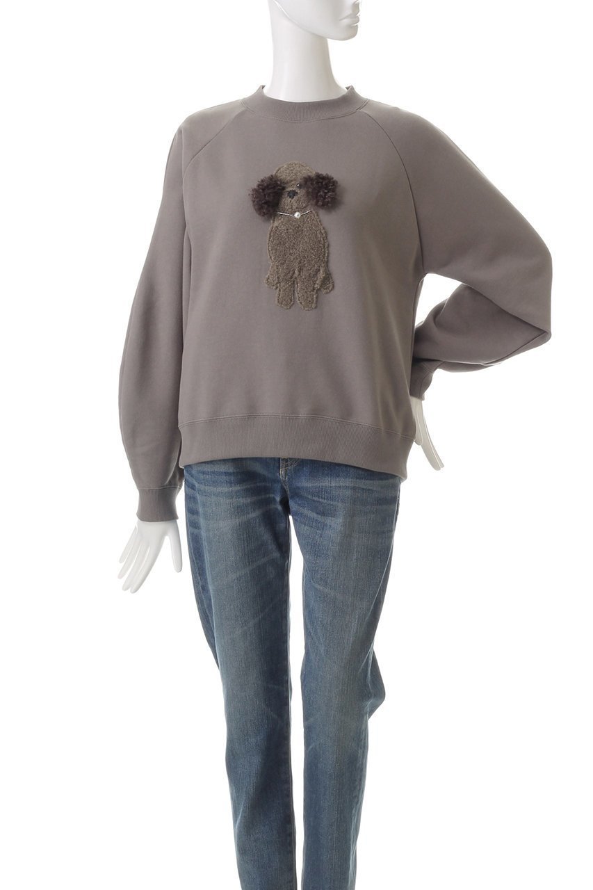 【ミュベール/MUVEIL】の【ELLE SHOP 限定】トイプードルボリュームスリーブスウェット 人気、トレンドファッション・服の通販 founy(ファニー) ファッション Fashion レディースファッション Fashion for Women トップス・カットソー Cut & Sew Tops シャツ・ブラウス・オフィスカジュアル Elegant Blouses & Button-Ups レディースパーカー・カジュアルフーディー Casual Hoodies & Sweatshirts ロングTシャツ・Tシャツ Longline T-Shirts & Tees スウェット・クルーネックトップス Sweatshirts & Crewnecks / Relaxed Fit Sweat Tops カットソー・ベーシックTシャツ Cut-and-Sewn Tops / Stretch Tees & Basics ボリューム袖・フリルスリーブブラウス Voluminous & Ruffle Sleeves / Puffy Sleeve Tops コンパクト Compact, Small Size スリーブ Sleeve, Long Sleeve / Short Sleeve バルーン Balloon, Balloon Silhouette パール Pearl, Pearl Accent エレガント 上品 Elegant 別注 Limited Edition, Custom Order 吸水 Absorbent, Quick-Dry other-2|ID: prp329100004899993 ipo3291000000036707618