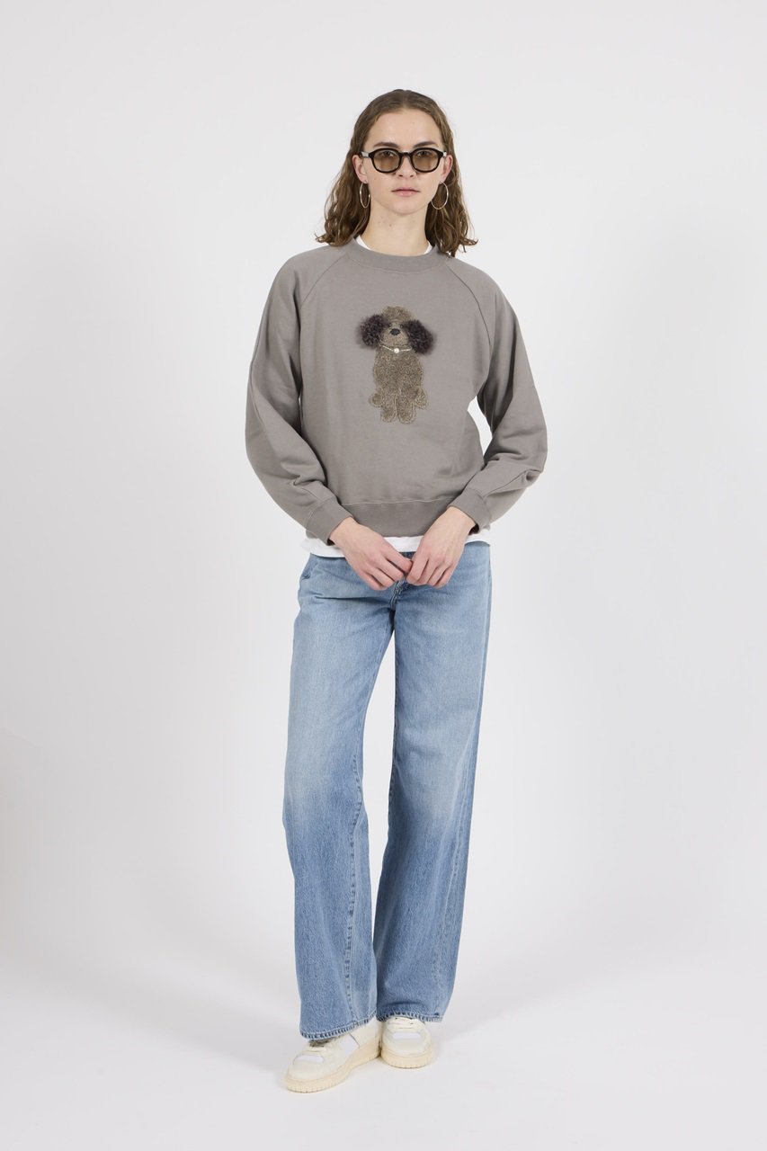 【ミュベール/MUVEIL】の【ELLE SHOP 限定】トイプードルボリュームスリーブスウェット 人気、トレンドファッション・服の通販 founy(ファニー) ファッション Fashion レディースファッション Fashion for Women トップス・カットソー Cut & Sew Tops シャツ・ブラウス・オフィスカジュアル Elegant Blouses & Button-Ups レディースパーカー・カジュアルフーディー Casual Hoodies & Sweatshirts ロングTシャツ・Tシャツ Longline T-Shirts & Tees スウェット・クルーネックトップス Sweatshirts & Crewnecks / Relaxed Fit Sweat Tops カットソー・ベーシックTシャツ Cut-and-Sewn Tops / Stretch Tees & Basics ボリューム袖・フリルスリーブブラウス Voluminous & Ruffle Sleeves / Puffy Sleeve Tops コンパクト Compact, Small Size スリーブ Sleeve, Long Sleeve / Short Sleeve バルーン Balloon, Balloon Silhouette パール Pearl, Pearl Accent エレガント 上品 Elegant 別注 Limited Edition, Custom Order 吸水 Absorbent, Quick-Dry other-8|ID: prp329100004899993 ipo3291000000036707630