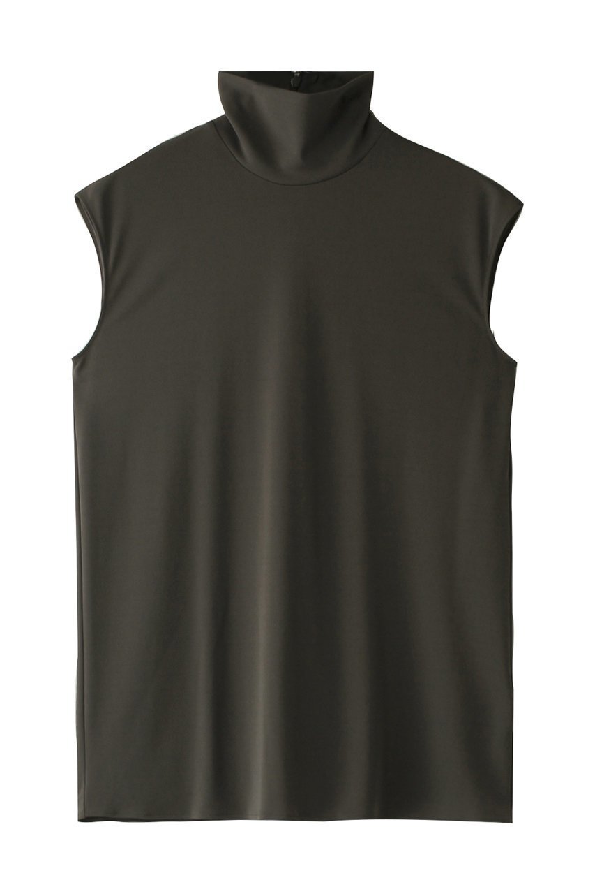 【ベイジ,/BEIGE,】のMELLE(メル)/ジャージーハイネックカットソー インテリア・キッズ・メンズ・レディースファッション・服の通販 founy(ファニー) ファッション Fashion レディースファッション Fashion for Women トップス・カットソー Cut & Sew Tops キャミソール&ノースリーブ Camisoles & Sleeveless Tops シャツ・ブラウス・オフィスカジュアル Elegant Blouses & Button-Ups ロングTシャツ・Tシャツ Longline T-Shirts & Tees カットソー・ベーシックTシャツ Cut-and-Sewn Tops / Stretch Tees & Basics カットソー Cut and Sewn Top キャミソール Camisole, Spaghetti Strap Top タンク Tank Top, Sleeveless Top デニム Denim, Jeans Material ドレープ Drape, Draping Fabric ハイネック High Neck, Mock Neck ファブリック Fabric, Textile フィット Fit, Slim Fit ボトム Bottoms, Lower Wear Khaki|ID: prp329100004899996 ipo3291000000036662303