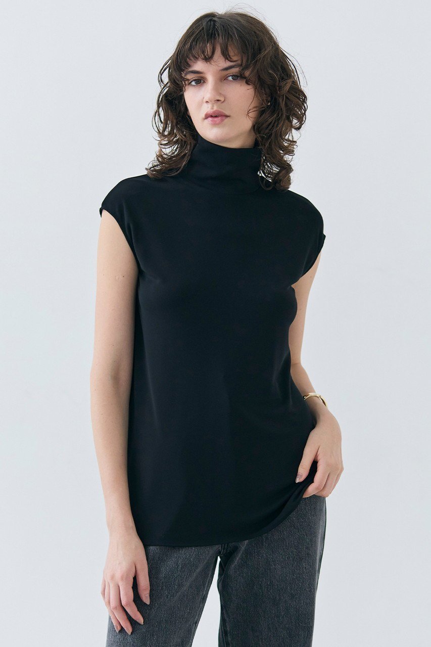 【ベイジ,/BEIGE,】のMELLE(メル)/ジャージーハイネックカットソー 人気、トレンドファッション・服の通販 founy(ファニー) ファッション Fashion レディースファッション Fashion for Women トップス・カットソー Cut & Sew Tops キャミソール&ノースリーブ Camisoles & Sleeveless Tops シャツ・ブラウス・オフィスカジュアル Elegant Blouses & Button-Ups ロングTシャツ・Tシャツ Longline T-Shirts & Tees カットソー・ベーシックTシャツ Cut-and-Sewn Tops / Stretch Tees & Basics カットソー Cut and Sewn Top キャミソール Camisole, Spaghetti Strap Top タンク Tank Top, Sleeveless Top デニム Denim, Jeans Material ドレープ Drape, Draping Fabric ハイネック High Neck, Mock Neck ファブリック Fabric, Textile フィット Fit, Slim Fit ボトム Bottoms, Lower Wear other-7|ID: prp329100004899996 ipo3291000000036707644