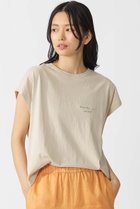 【エコアルフ/ECOALF】のNAMUR Tシャツ / NAMURALF T-SHIRT WOMAN 人気、トレンドファッション・服の通販 founy(ファニー) ファッション Fashion レディースファッション Fashion for Women トップス・カットソー Cut & Sew Tops シャツ・ブラウス・オフィスカジュアル Elegant Blouses & Button-Ups ロングTシャツ・Tシャツ Longline T-Shirts & Tees カットソー・ベーシックTシャツ Cut-and-Sewn Tops / Stretch Tees & Basics コレクション Collection, Seasonal Line ショート Short, Short Length スリーブ Sleeve, Long Sleeve / Short Sleeve thumbnail ベージュ|ID: prp329100004900004 ipo3291000000036662400