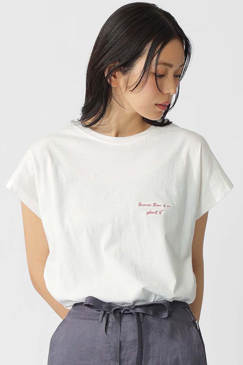 【エコアルフ/ECOALF】のNAMUR Tシャツ / NAMURALF T-SHIRT WOMAN インテリア・キッズ・メンズ・レディースファッション・服の通販 founy(ファニー) 　ファッション　Fashion　レディースファッション　Fashion for Women　トップス・カットソー　Cut & Sew Tops　シャツ・ブラウス・オフィスカジュアル　Elegant Blouses & Button-Ups　ロングTシャツ・Tシャツ　Longline T-Shirts & Tees　カットソー・ベーシックTシャツ　Cut-and-Sewn Tops / Stretch Tees & Basics　コレクション　Collection, Seasonal Line　ショート　Short, Short Length　スリーブ　Sleeve, Long Sleeve / Short Sleeve　ホワイト|ID: prp329100004900004 ipo3291000000036662402