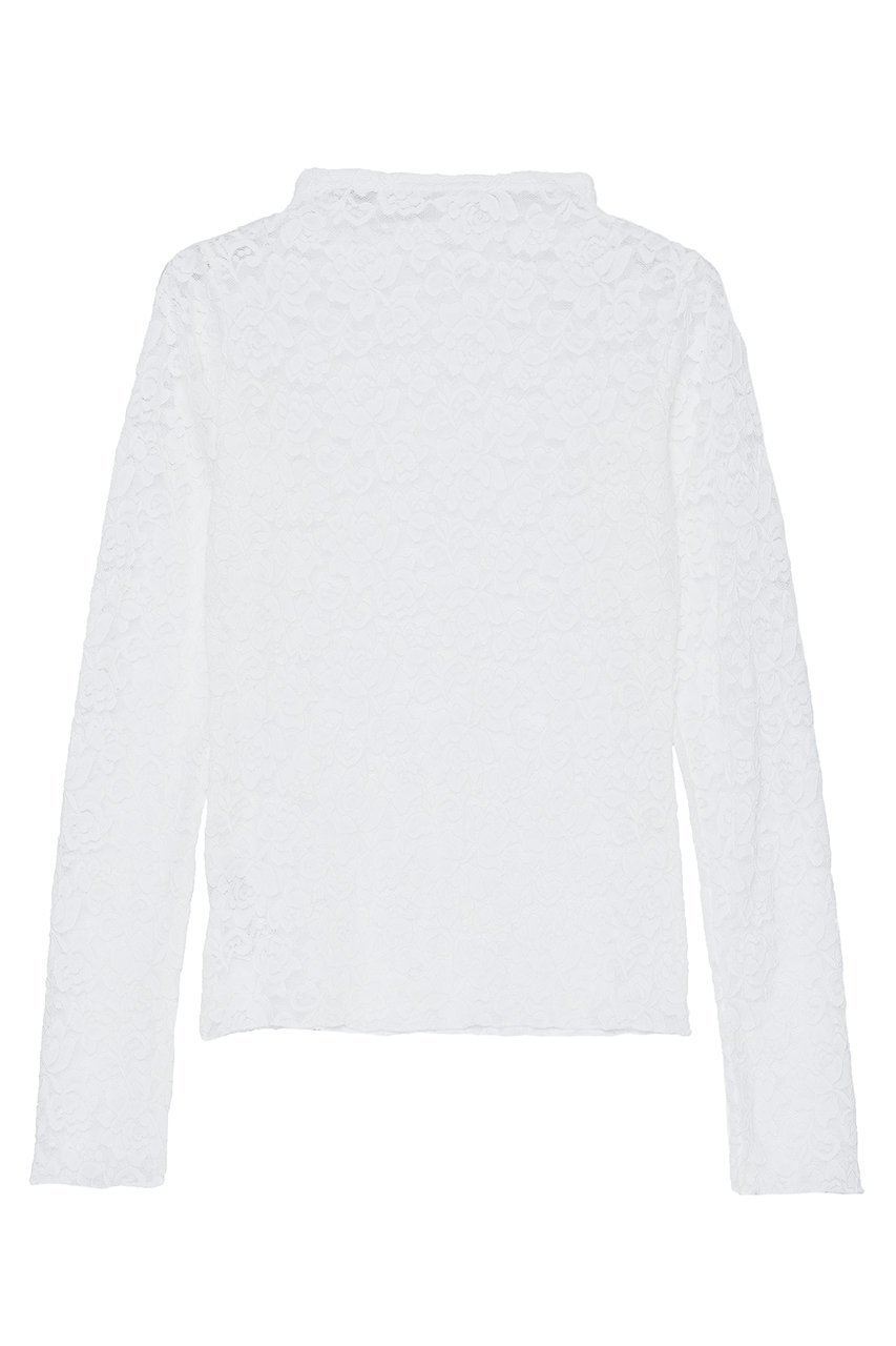 【イリスフォーセブン/IRIS 47】のrose race トップ インテリア・キッズ・メンズ・レディースファッション・服の通販 founy(ファニー) ファッション Fashion レディースファッション Fashion for Women トップス・カットソー Cut & Sew Tops シャツ・ブラウス・オフィスカジュアル Elegant Blouses & Button-Ups ロングTシャツ・Tシャツ Longline T-Shirts & Tees カットソー・ベーシックTシャツ Cut-and-Sewn Tops / Stretch Tees & Basics インナー Innerwear エレガント 上品 Elegant ジャケット Jacket, Outerwear スリーブ Sleeve, Long Sleeve / Short Sleeve タイトスカート Pencil Skirt, Tight Skirt フィット Fit, Slim Fit レース Lace, Lace Fabric ロング Long, Long-Length ホワイト|ID: prp329100004900006 ipo3291000000036662417