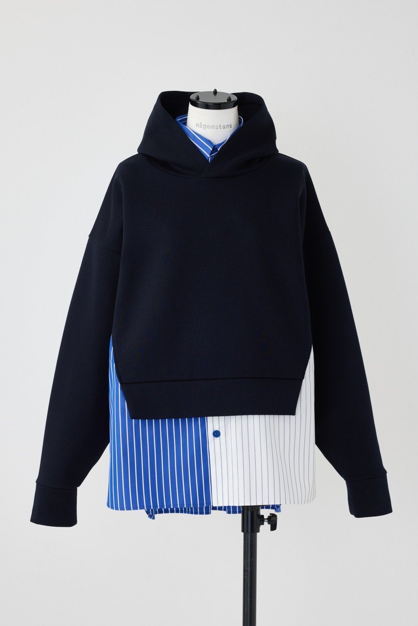 【ナゴンスタンス/nagonstans】のダンボール SH Combiパーカー 人気、トレンドファッション・服の通販 founy(ファニー) 　ファッション　Fashion　レディースファッション　Fashion for Women　トップス・カットソー　Cut & Sew Tops　シャツ・ブラウス・オフィスカジュアル　Elegant Blouses & Button-Ups　レディースパーカー・カジュアルフーディー　Casual Hoodies & Sweatshirts　ロングTシャツ・Tシャツ　Longline T-Shirts & Tees　スウェット・クルーネックトップス　Sweatshirts & Crewnecks / Relaxed Fit Sweat Tops　カットソー・ベーシックTシャツ　Cut-and-Sewn Tops / Stretch Tees & Basics　パーカー　Hoodie, Parka　 other-1|ID: prp329100004900224 ipo3291000000036664103