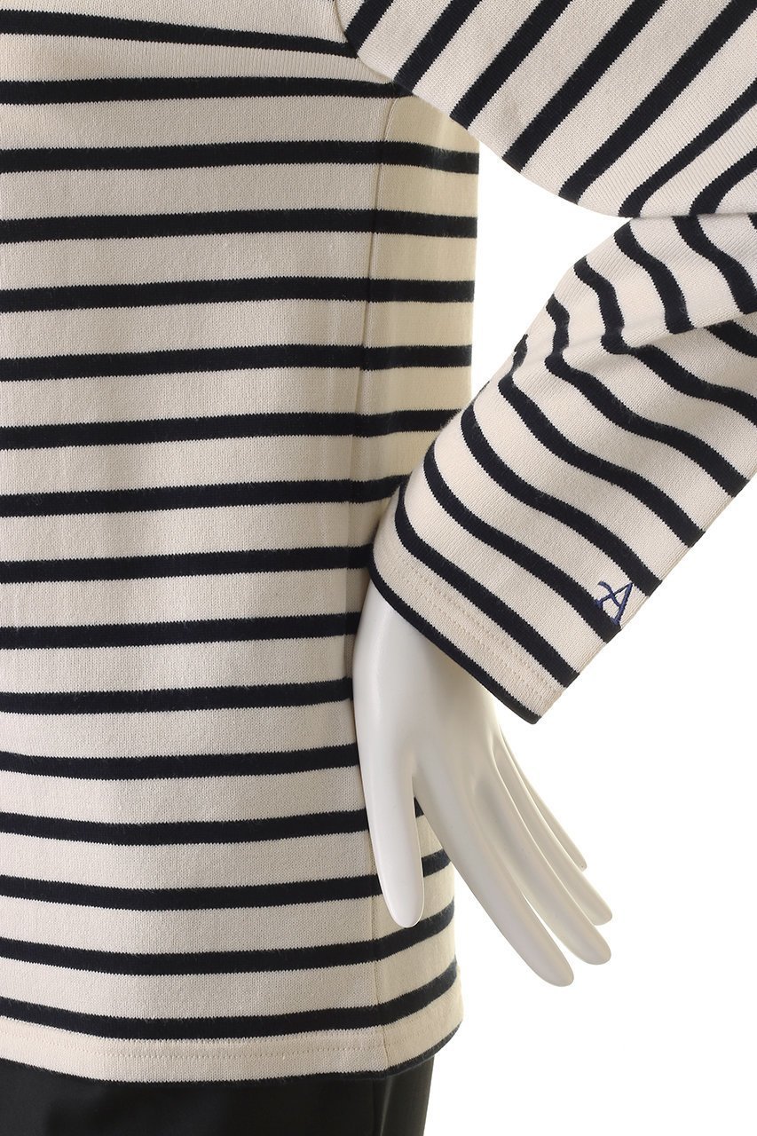 【マルティニーク/martinique】の【Armor-lux】ベーシックフィットボートネック長袖 人気、トレンドファッション・服の通販 founy(ファニー) 　ファッション　Fashion　レディースファッション　Fashion for Women　トップス・カットソー　Cut & Sew Tops　シャツ・ブラウス・オフィスカジュアル　Elegant Blouses & Button-Ups　ロングTシャツ・Tシャツ　Longline T-Shirts & Tees　カットソー・ベーシックTシャツ　Cut-and-Sewn Tops / Stretch Tees & Basics　カットソー　Cut and Sewn Top　スリーブ　Sleeve, Long Sleeve / Short Sleeve　フィット　Fit, Slim Fit　フランス　France, French　ベーシック　Basic, Essential　ボーダー　Border, Stripe　ロング　Long, Long-Length　ワーク　Workwear, Utility Style　定番　Standard, Basic Item　長袖　Long Sleeve, Full Sleeve　other-5|ID: prp329100004900260 ipo3291000000036664454