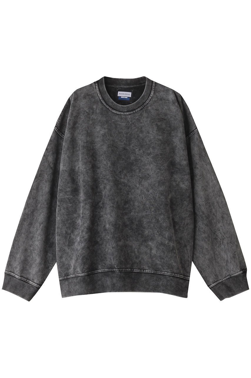 【メゾンスペシャル/MAISON SPECIAL】の【UNISEX】ケミカルオーバーダイヘビースウェットプライムオーバークルーネックPO インテリア・キッズ・メンズ・レディースファッション・服の通販 founy(ファニー) 　ファッション　Fashion　レディースファッション　Fashion for Women　トップス・カットソー　Cut & Sew Tops　シャツ・ブラウス・オフィスカジュアル　Elegant Blouses & Button-Ups　レディースパーカー・カジュアルフーディー　Casual Hoodies & Sweatshirts　ロングTシャツ・Tシャツ　Longline T-Shirts & Tees　スウェット・クルーネックトップス　Sweatshirts & Crewnecks / Relaxed Fit Sweat Tops　カットソー・ベーシックTシャツ　Cut-and-Sewn Tops / Stretch Tees & Basics　ユニセックス　Unisex, Genderless　ケミカル　Chemical, Chemical Wash　スリーブ　Sleeve, Long Sleeve / Short Sleeve　ロング　Long, Long-Length　O.WHT(オフホワイト)|ID: prp329100004900281 ipo3291000000036664646