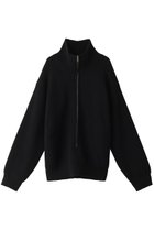 【ヨーク/YOKE】の【UNISEX】WOOL 3/4 FRONT ZIP ハイネックリブセーター 人気、トレンドファッション・服の通販 founy(ファニー) ファッション Fashion レディースファッション Fashion for Women トップス・カットソー Cut & Sew Tops シャツ・ブラウス・オフィスカジュアル Elegant Blouses & Button-Ups レディースパーカー・カジュアルフーディー Casual Hoodies & Sweatshirts ロングTシャツ・Tシャツ Longline T-Shirts & Tees スウェット・クルーネックトップス Sweatshirts & Crewnecks / Relaxed Fit Sweat Tops カットソー・ベーシックTシャツ Cut-and-Sewn Tops / Stretch Tees & Basics ユニセックス Unisex, Genderless シンプル Simple, Minimal ハイネック High Neck, Mock Neck エレガント 上品 Elegant A/W・秋冬 Autumn/Winter 羽織 Haori, Light Jacket thumbnail ブラック|ID: prp329100004900296 ipo3291000000036664804