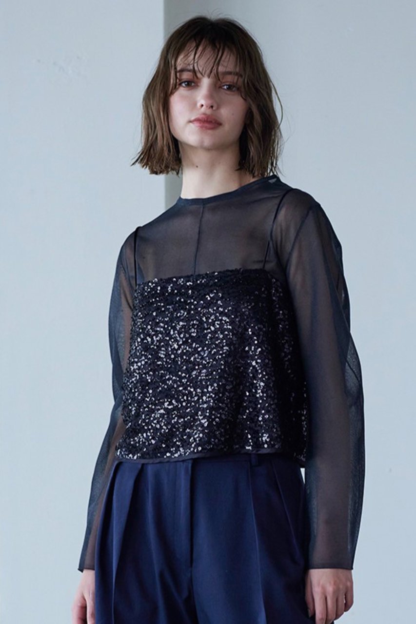 【マリリンムーン/MARILYN MOON】の【SOI-MeME】スパングルビーズキャミソール 人気、トレンドファッション・服の通販 founy(ファニー) ファッション Fashion レディースファッション Fashion for Women トップス・カットソー Cut & Sew Tops キャミソール&ノースリーブ Camisoles & Sleeveless Tops シャツ・ブラウス・オフィスカジュアル Elegant Blouses & Button-Ups ロングTシャツ・Tシャツ Longline T-Shirts & Tees カットソー・ベーシックTシャツ Cut-and-Sewn Tops / Stretch Tees & Basics アクセサリー Fashion Accessories キャミソール Camisole, Spaghetti Strap Top タンク Tank Top, Sleeveless Top ラグジュアリー Luxury, Elegant ラップ Wrap, Wrap Design other-8|ID: prp329100004900337 ipo3291000000036665433