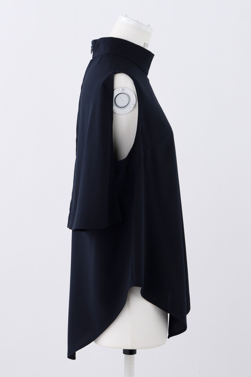 【エンフォルド/ENFOLD】のPEライトジョーゼット スタンド N/C T/Tタンクトップ 人気、トレンドファッション・服の通販 founy(ファニー) ファッション Fashion レディースファッション Fashion for Women トップス・カットソー Cut & Sew Tops キャミソール&ノースリーブ Camisoles & Sleeveless Tops シャツ・ブラウス・オフィスカジュアル Elegant Blouses & Button-Ups ロングTシャツ・Tシャツ Longline T-Shirts & Tees カットソー・ベーシックTシャツ Cut-and-Sewn Tops / Stretch Tees & Basics エレガント 上品 Elegant キャミソール Camisole, Spaghetti Strap Top ジョーゼット Georgette, Semi-Sheer Fabric スタンド Stand Collar, Upright Stand タンク Tank Top, Sleeveless Top ドレープ Drape, Draping Fabric バランス Balance, Style Balance パウダー Powder, Soft Tone other-4|ID: prp329100004900341 ipo3291000000036665542